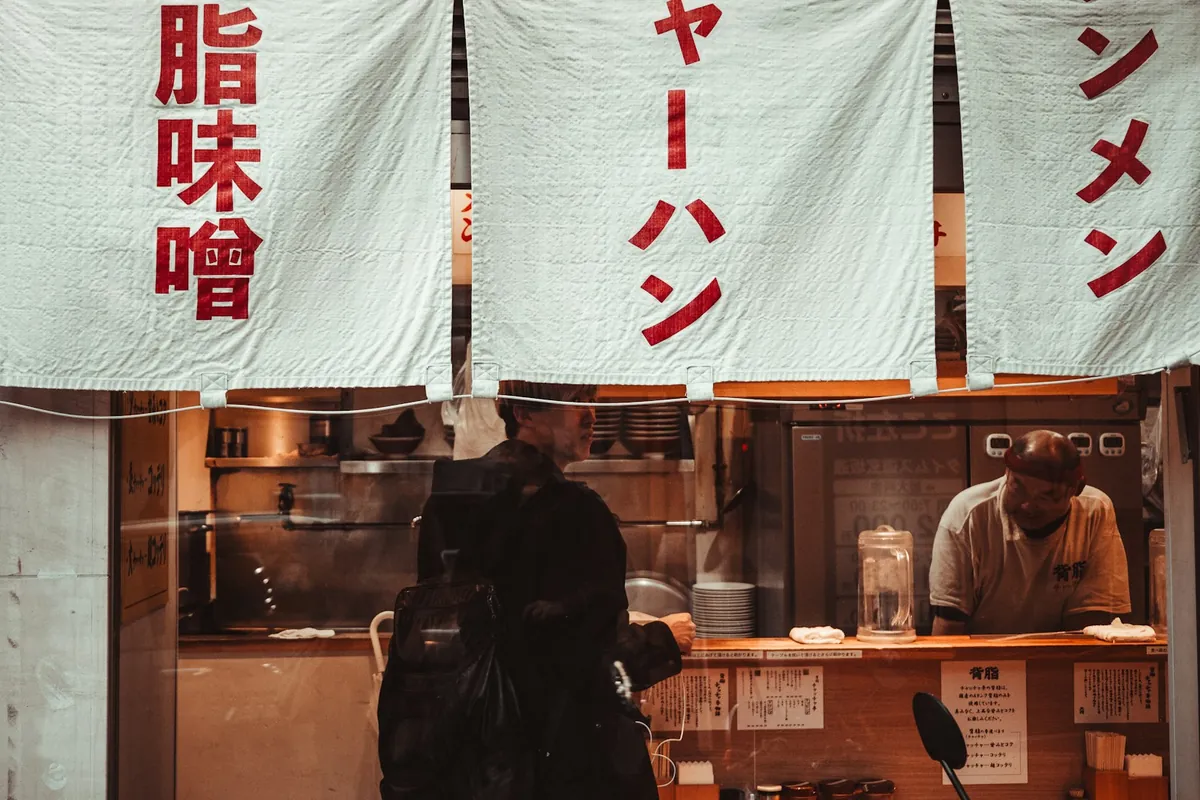 The counter of a Cantonese-style restaurant
