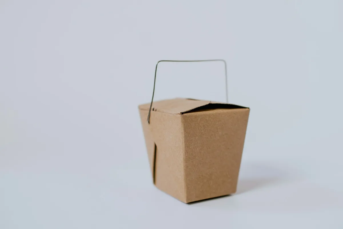 Chinese takeout containers packed and ready