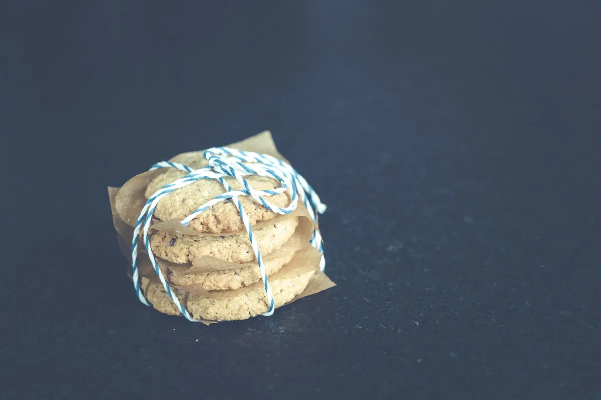 Sealed cookies stored together