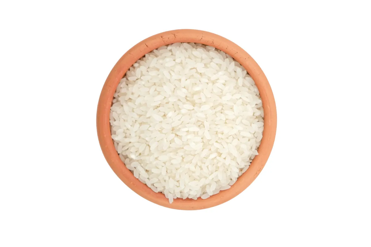 A served portion of fried rice