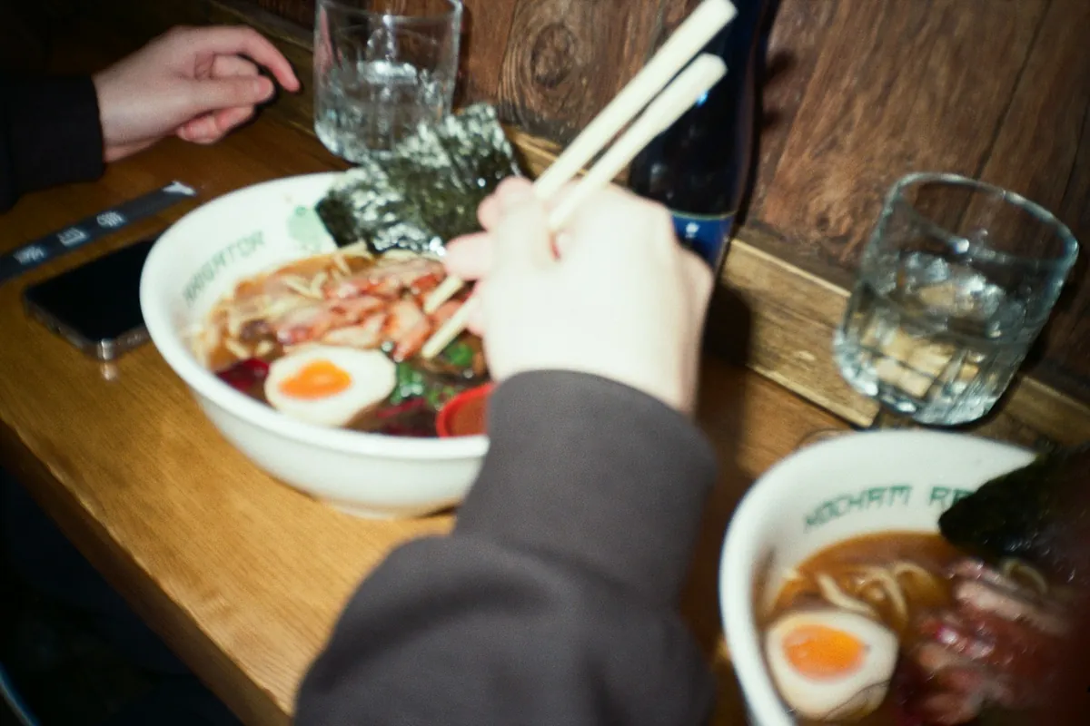 Noodle dishes from different traditions